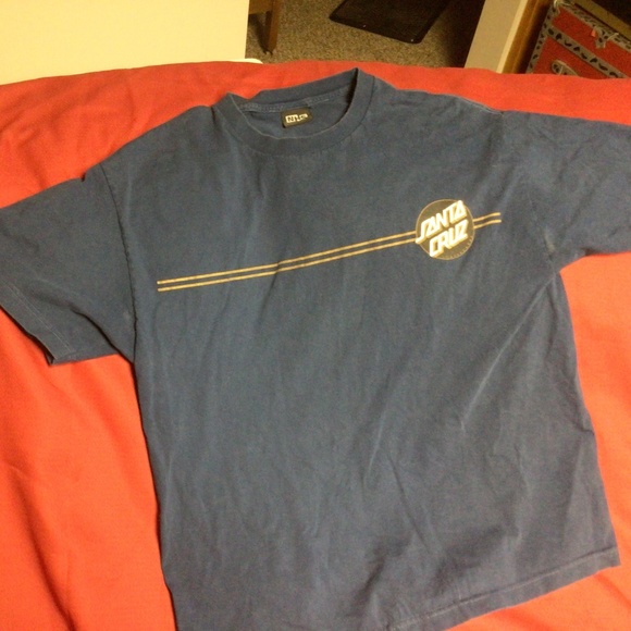 SANTA CRUZ skateboarding tshirt - Picture 1 of 2